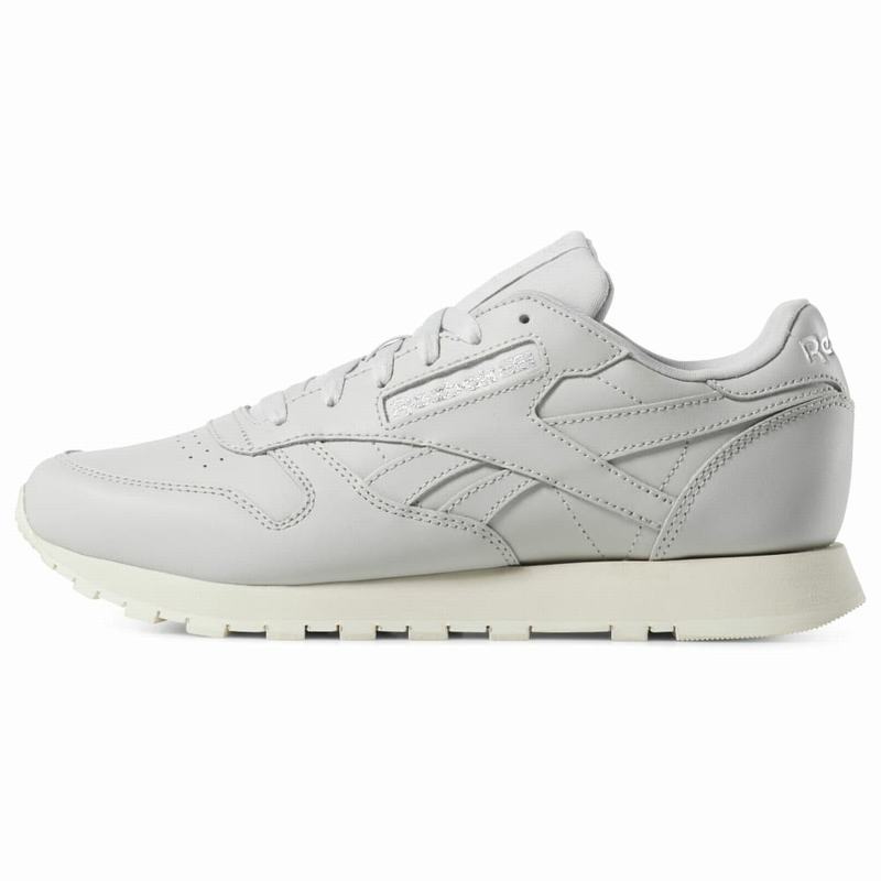 Tenisi Reebok Classic Leather Dama Gri/Argintii/Albi Romania IB9563XV
